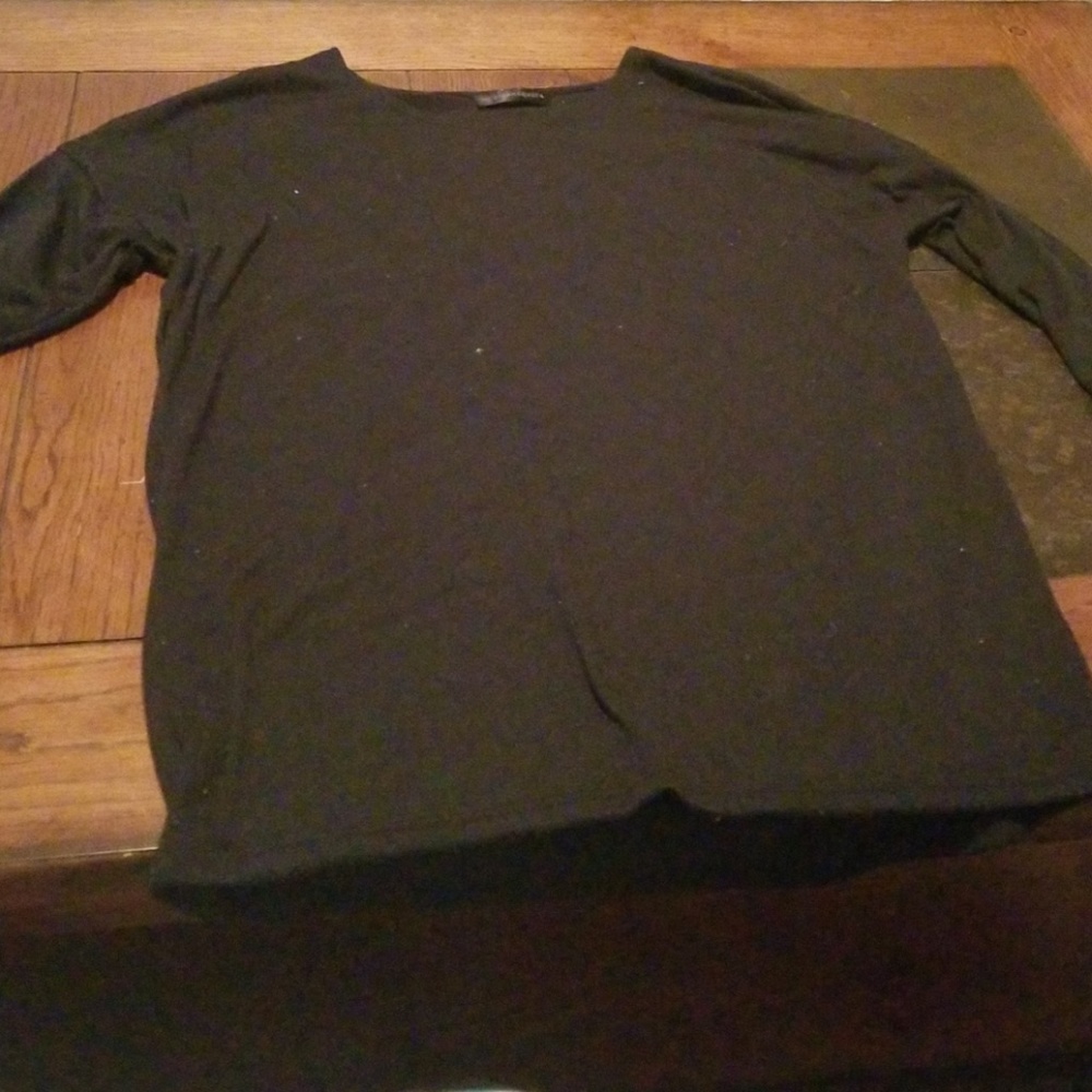 Black, long sleeve shirt